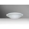 Besa Lighting Trio 12 Ceiling, Stucco, White Clips, 1x11W LED 9682ST-LED-WH - alternate 1